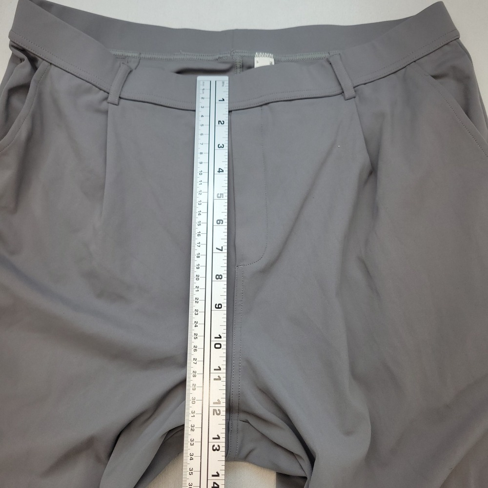 Halara Pleated Wide Leg Pants Womens XL Tall Gray High Waisted Stretch Trousers - Picture 7 of 11